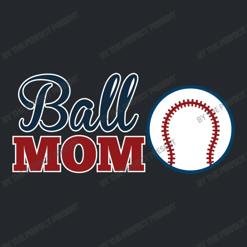 Ball Mom Cute Baseballsoftball Mom Crewneck Sweatshirt - Image 5