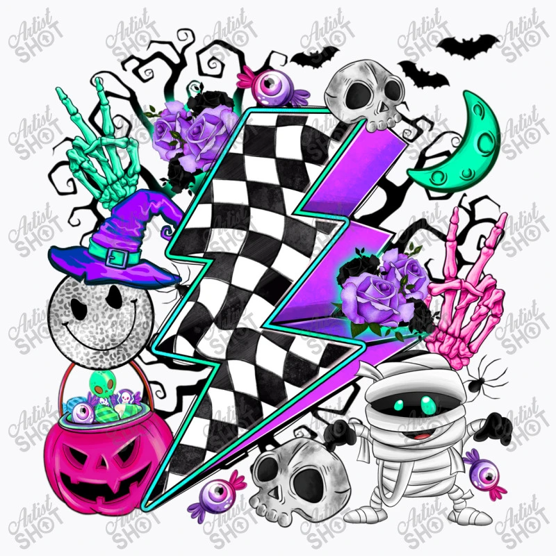 Halloween Lightning Bolt T-Shirt - Image 5