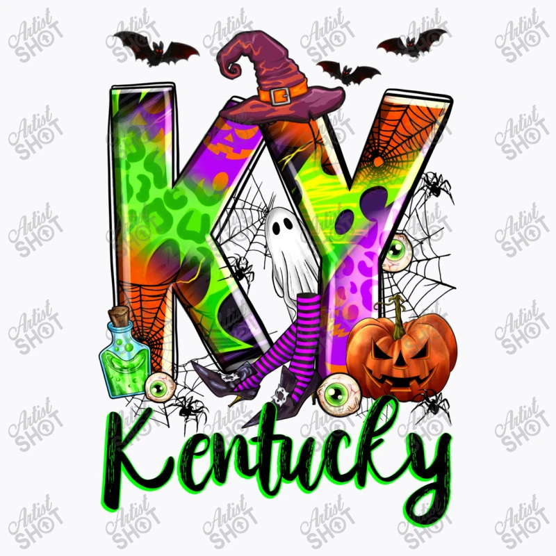 Halloween KY Kentucky T-Shirt - Image 5