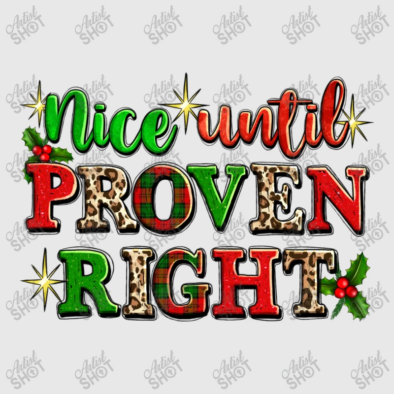 Nice Until Proven Right Hoodie & Jogger Set - Image 4