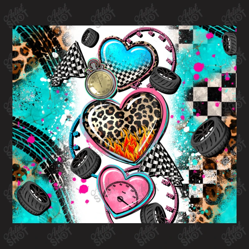 Race Heart T-Shirt - Image 5