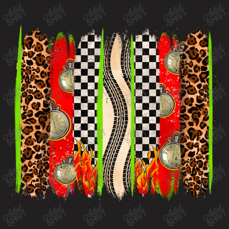 Race Brushstrokes T-Shirt - Image 5