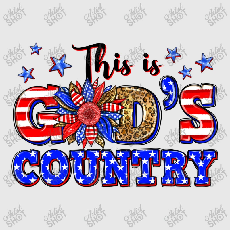 This Is God's Country 4th Of July Hoodie & Jogger Set - Image 4