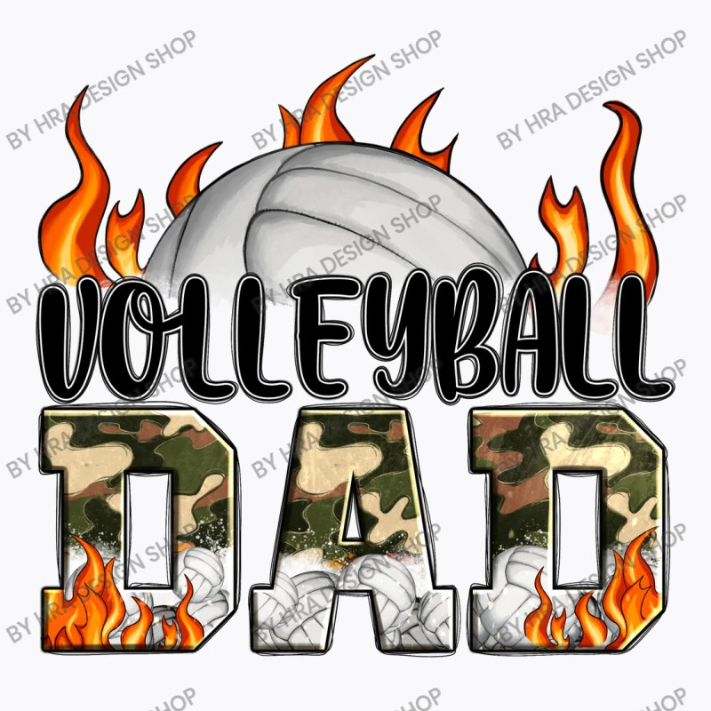 Western Volleyball Dad T-Shirt - Image 5