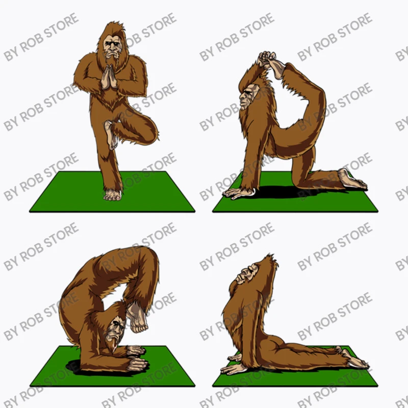 Bigfoot Yoga T-Shirt - Image 5