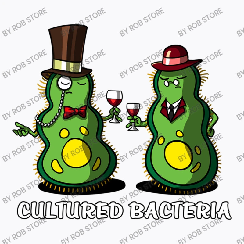 Biology Cultured Bacteria T-Shirt - Image 5