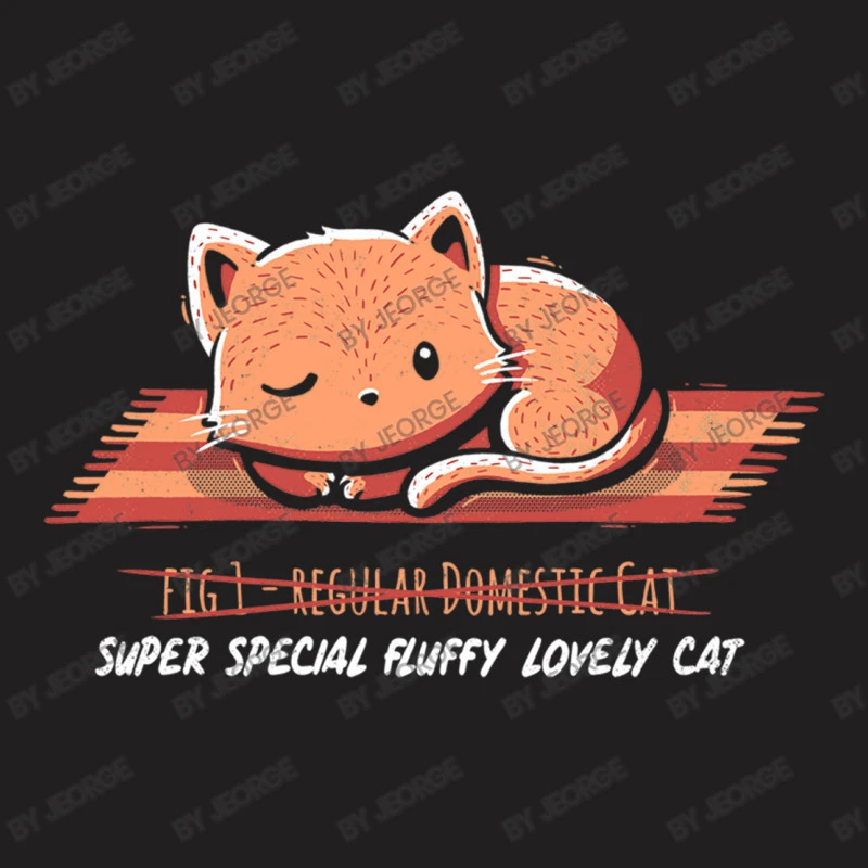 Not A Regular Domestic Cat Red T-Shirt - Image 5