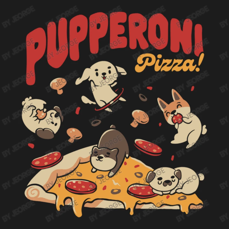 Pupperoni Puzzia Dogs Puppies Italy Hoodie & Jogger Set - Image 4