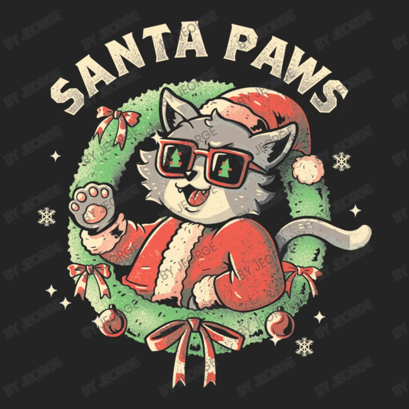 Santa Paws 3/4 Sleeve Shirt - Image 5