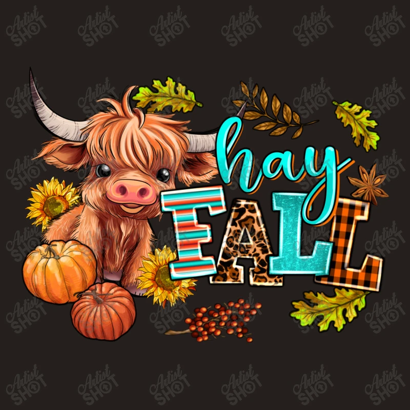 Hay Fall Heifer Tank Top - Image 5