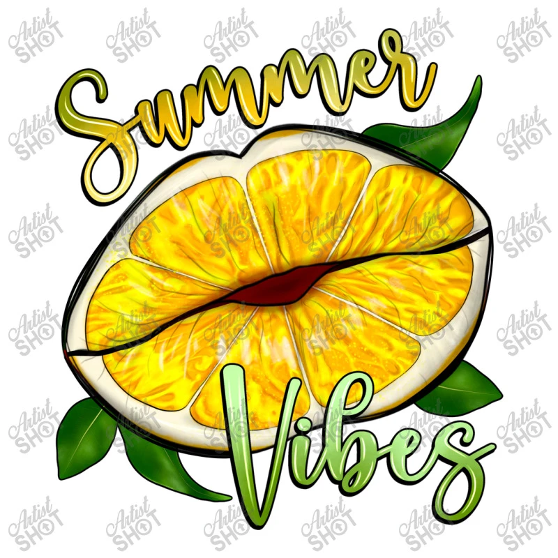 Summer Vibes Lemon 3/4 Sleeve Shirt - Image 5