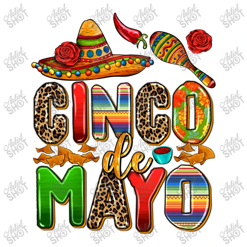 Cinco De Mayo 3/4 Sleeve Shirt - Image 5