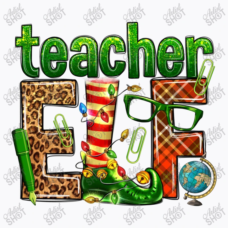 Teacher Elf T-Shirt - Image 5