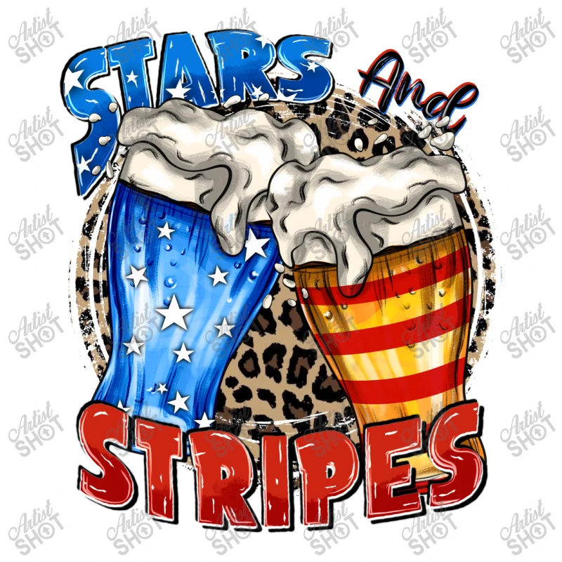 Stars And Stripes Beer Crewneck Sweatshirt - Image 5