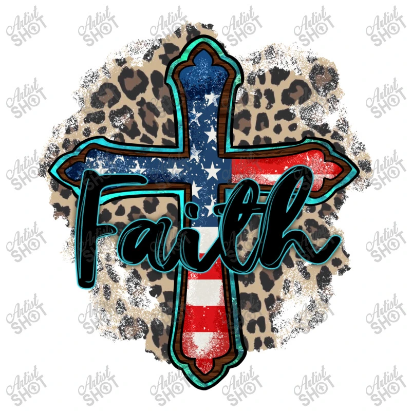 Faith Usa 3/4 Sleeve Shirt - Image 5