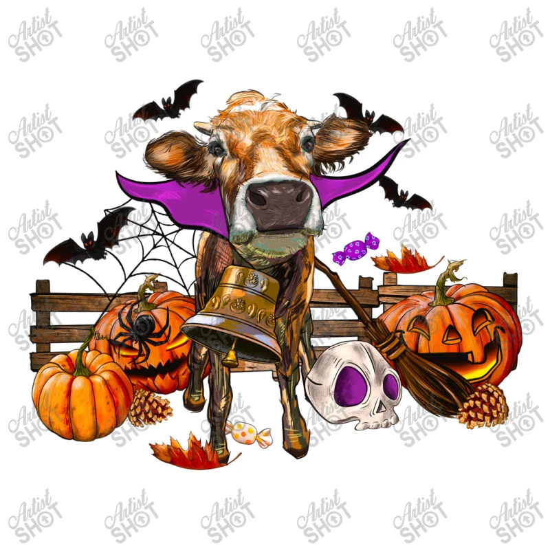 Heifer Cow Halloween 3/4 Sleeve Shirt - Image 5