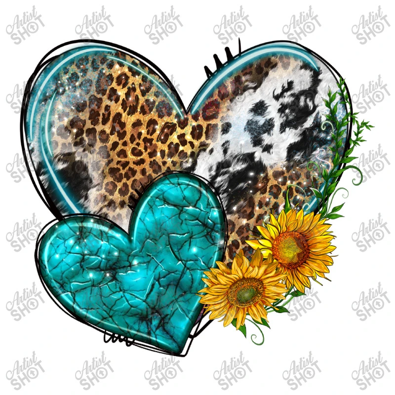 Western Heart 3/4 Sleeve Shirt - Image 5