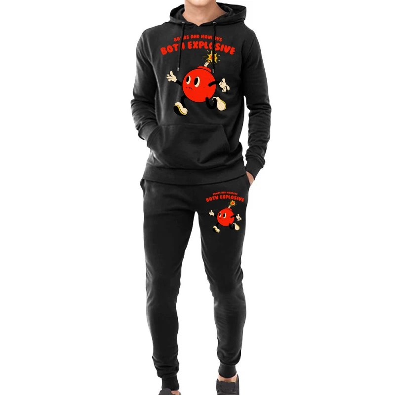 Bombs And Monday's Both Explosive Hoodie & Jogger Set