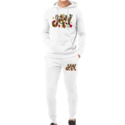 Joy With Cross Hoodie & Jogger Set
