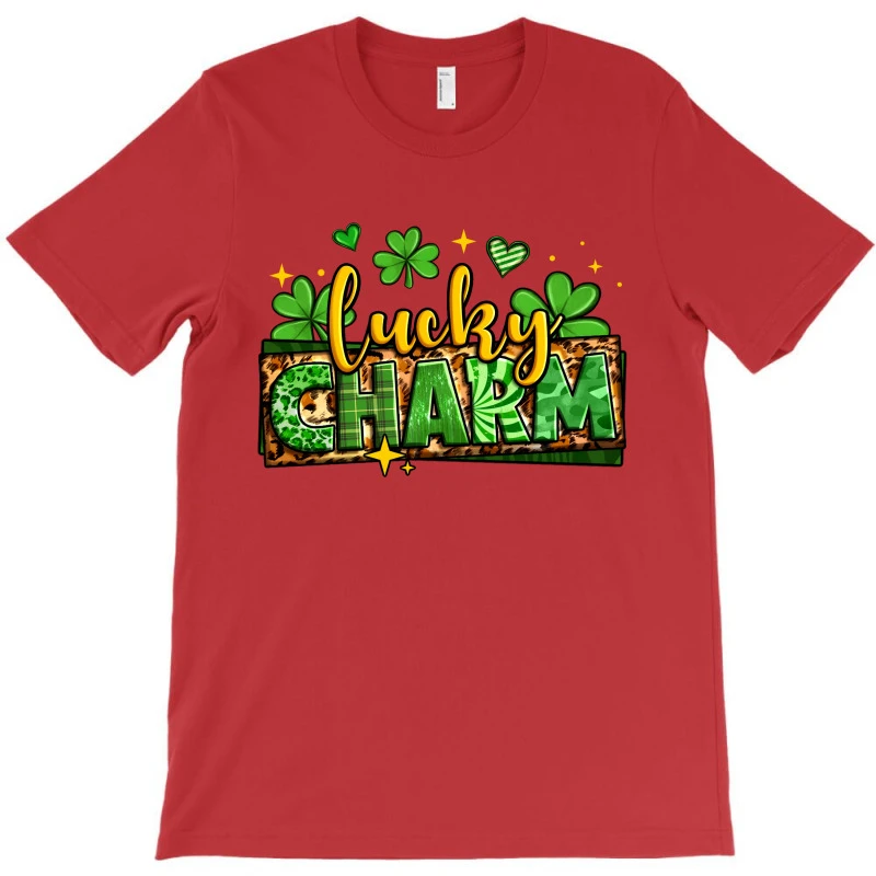 Lucky Charm St Patricks Day T-Shirt - Image 3