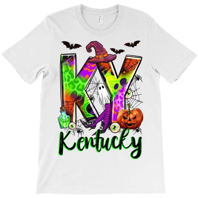 Halloween KY Kentucky T-Shirt - Image 3