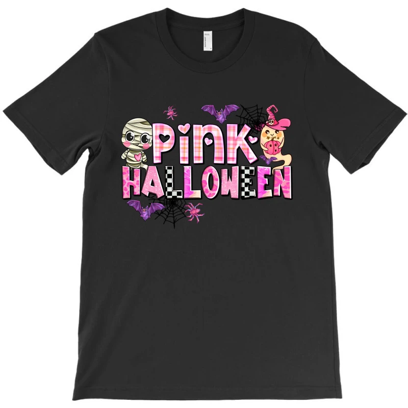 Pink Halloween T-Shirt - Image 3