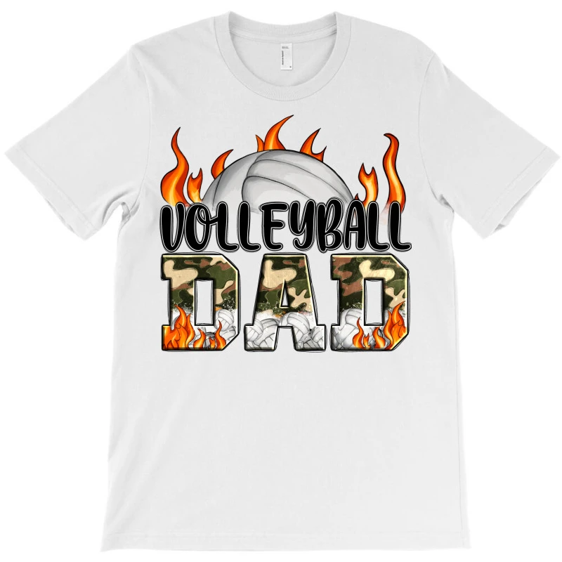 Western Volleyball Dad T-Shirt - Image 3