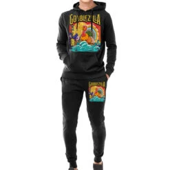 Turkey Day Thanksgiving Gobblezilla Hoodie & Jogger Set