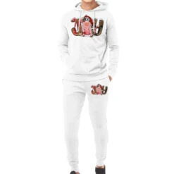 Christmas Joy With Pig Hoodie & Jogger Set