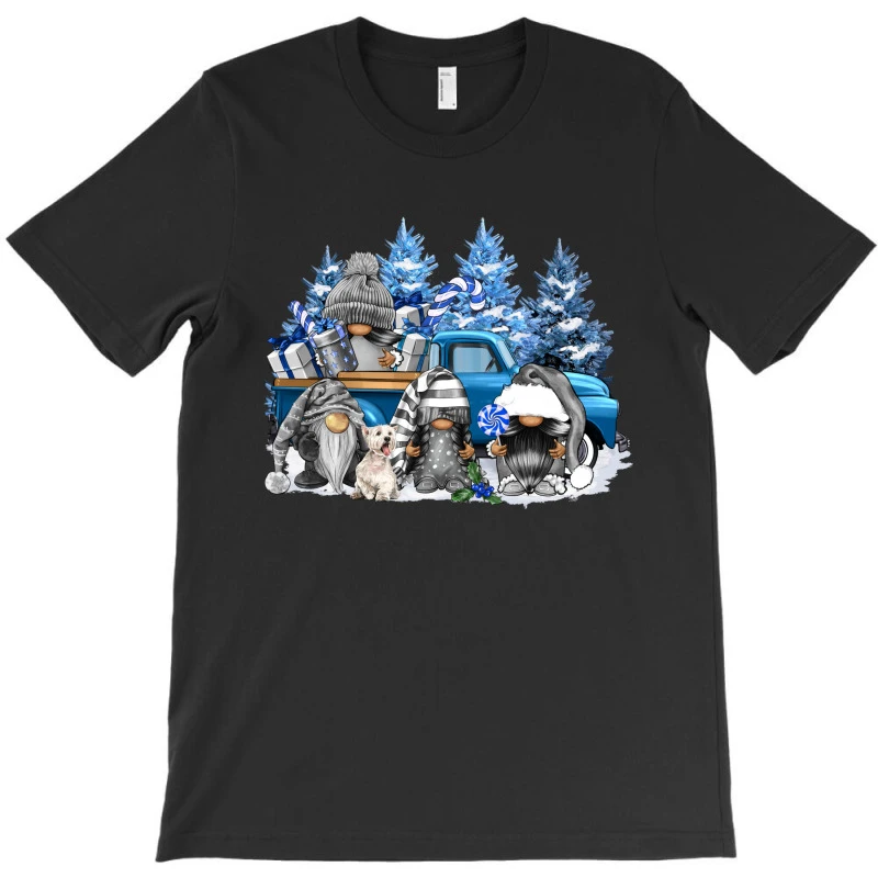 Merry Christmas Gnomies T-Shirt - Image 3