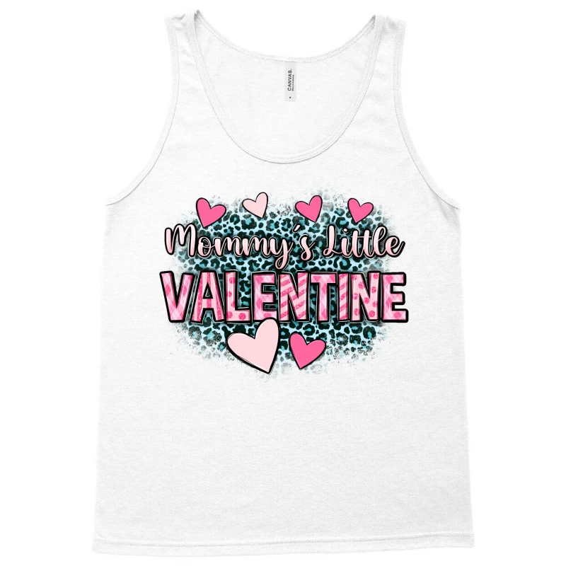 Mommy's Little Valentine Tank Top - Image 3