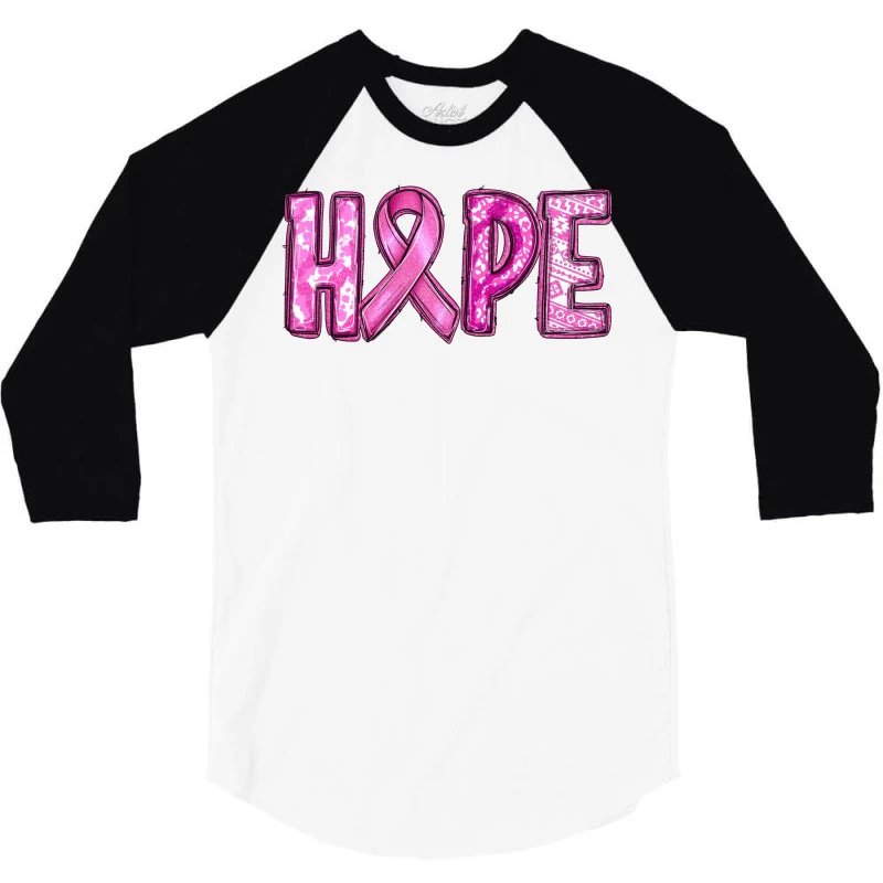Western Hope Breast Cancer 3/4 Sleeve Shirt - Image 3