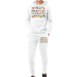 World S Okayest Confirmation Sponsor Gift Idea Hoodie & Jogger Set