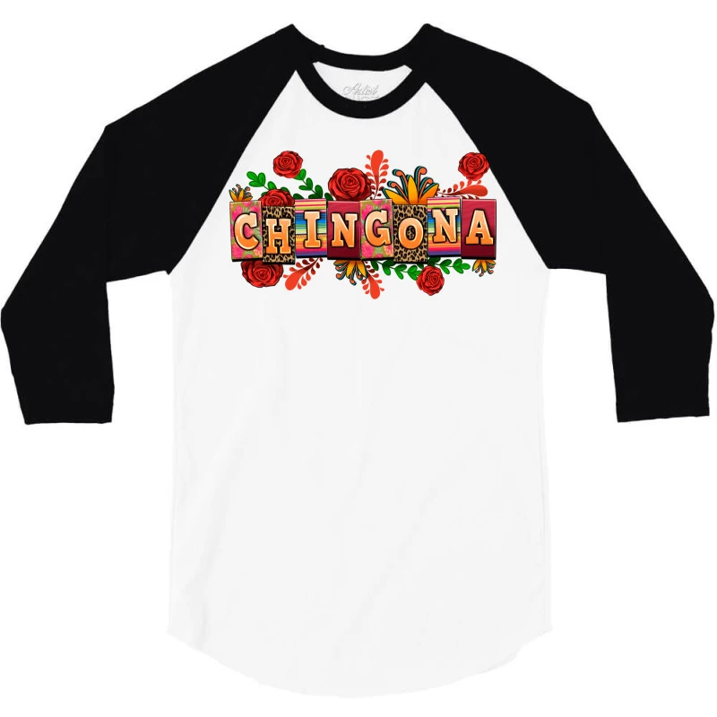 Chingona 3/4 Sleeve Shirt - Image 3