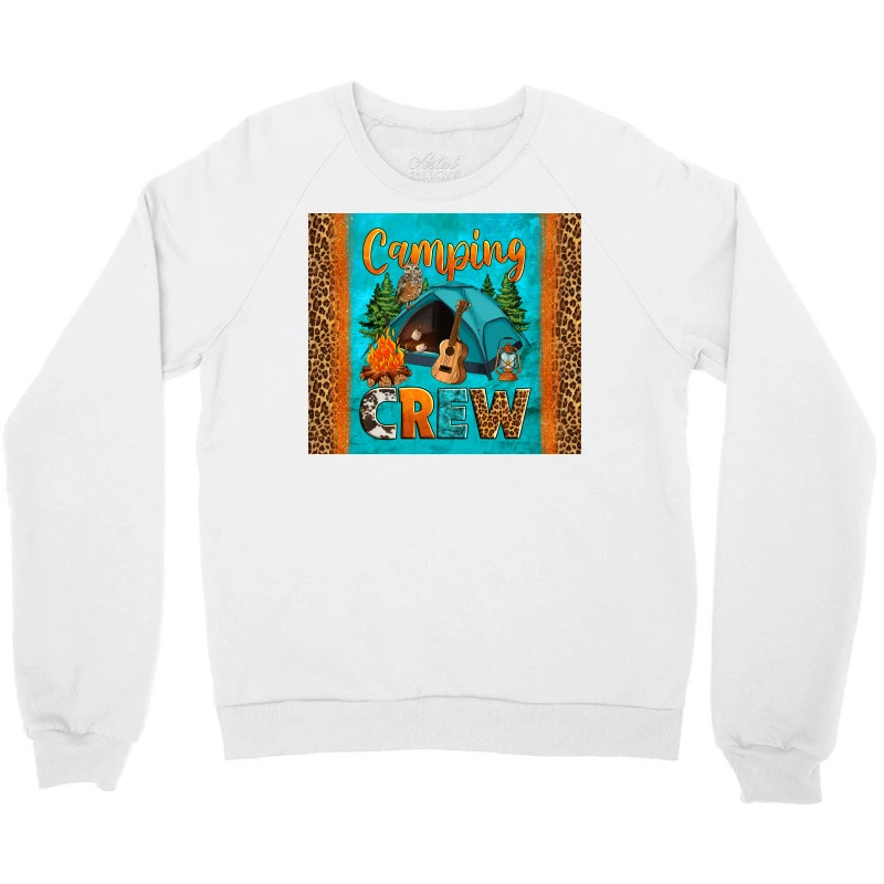Western Camping Crew Crewneck Sweatshirt - Image 3