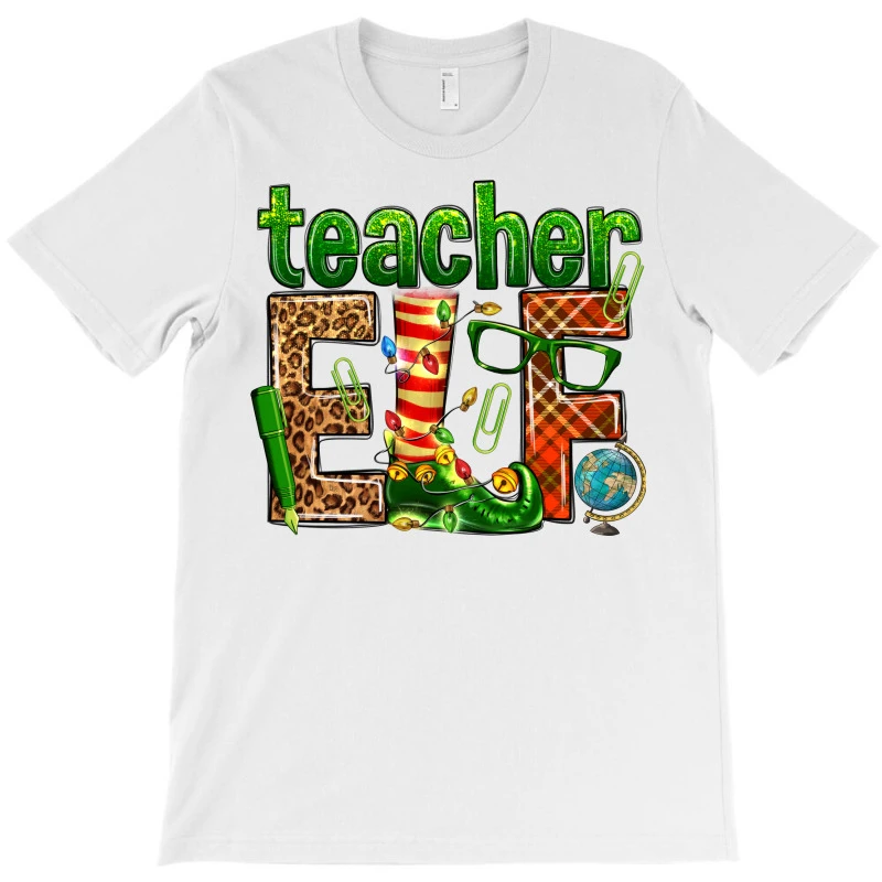 Teacher Elf T-Shirt - Image 3