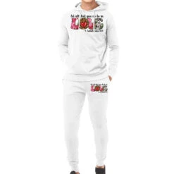 Let All That You Do Be In Love Hoodie & Jogger Set