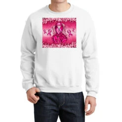 Breast Cancer With Boxing Gloves Crewneck Sweatshirt