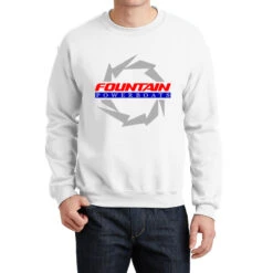 Power Boats Fountain Crewneck Sweatshirt
