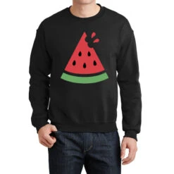 Cute Watermelon Crewneck Sweatshirt