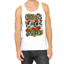 Leaves Lattes Fall Pumpkin Tank Top