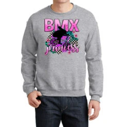 Bmx Princess Crewneck Sweatshirt
