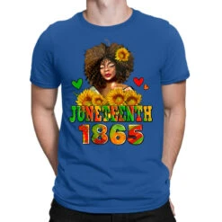 Afro Woman Juneteenth 1865 T-Shirt