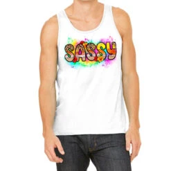 Sassy Tie Dye Beach Tank Top