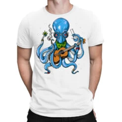 Octopus Hippie Stoner T-Shirt
