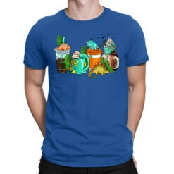 Dinosaur Coffee Cups T-Shirt