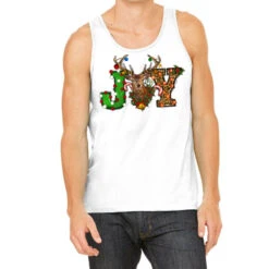 Christmas Joy Reindeer Tank Top