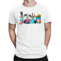 Race Day Coffe Cup T-Shirt