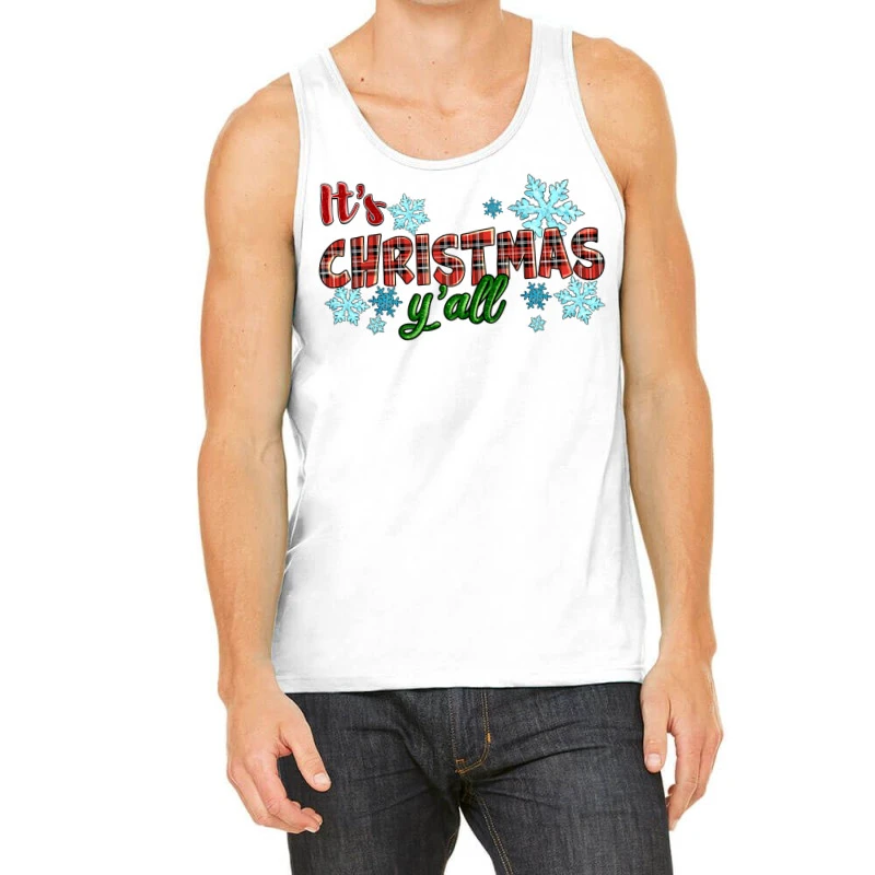 It's Christmas Y'all Season Winter Tank Top