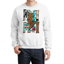 Mimi Lightning Bolt Crewneck Sweatshirt